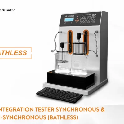 DISINTEGRATION TESTER SYNCHRONOUS & NON-SYNCHRONOUS (BATHLESS)