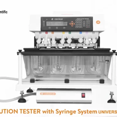 DISSOLUTION TESTER with Syringe System UNIVERSAL DIS-80