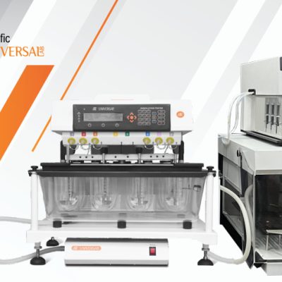 DISSOLUTION TESTER With AUTOSAMPLER UNIVERSAL DIS-8A